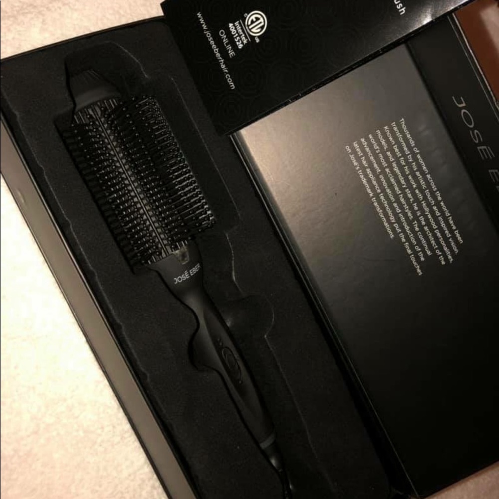 Jose eber cutler and straightener got brush